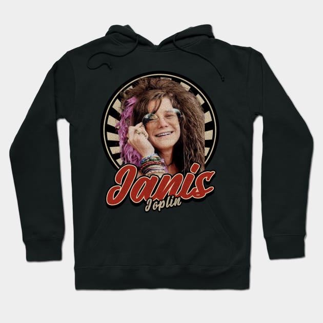 Vintage 80s Janis Joplin Hoodie by Motor Ilang